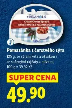 Lidl POMAZÁNKA Z ČERSTVÉHO SÝRA nabídka
