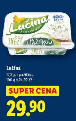 Lidl Lučina nabídka