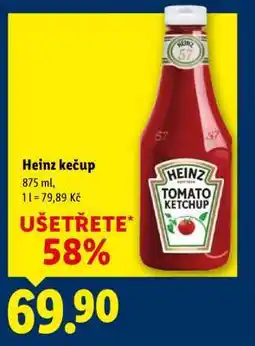 Lidl HEINZ kečup nabídka