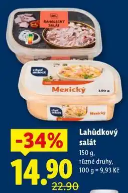Lidl LAHŮDKOVÝ SALÁT nabídka