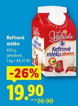 Lidl Kefírové mléko nabídka