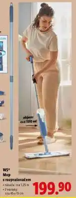 Lidl W5 Mop s rozprašovačem nabídka