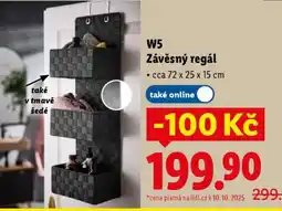 Lidl W5 Závěsný regál nabídka