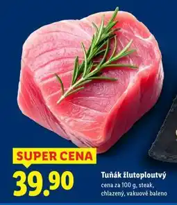 Lidl Tuňák žlutoploutvý nabídka