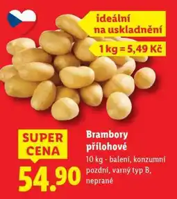 Lidl Brambory přílohové nabídka