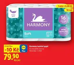 Lidl Harmony toaletní papír nabídka