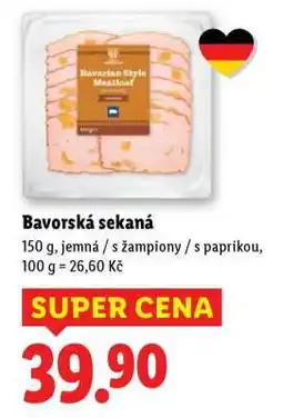 Lidl Bavorská sekaná nabídka
