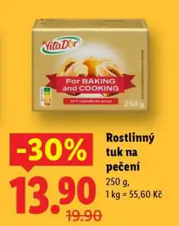 Lidl Vita D'or Rostlinný tuk na pečení nabídka