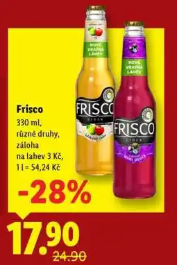 Lidl Frisco nabídka
