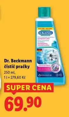 Lidl Dr. Beckmann (*) čistič pračky nabídka