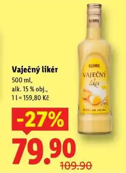Lidl VAJEČNÝ LIKÉR nabídka