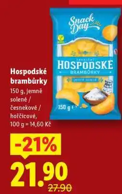 Lidl Hospodské brambůrky nabídka