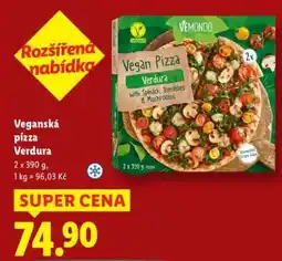 Lidl Veganská Pizza Verdura nabídka