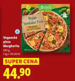 Lidl VEGANSKÁ PIZZA MARGHERITA nabídka