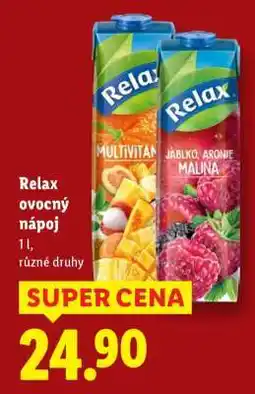 Lidl RELAX ovocný nápoj nabídka