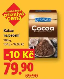 Lidl Belbake Cocoa nabídka