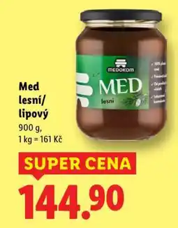 Lidl MED lesní/lipový nabídka