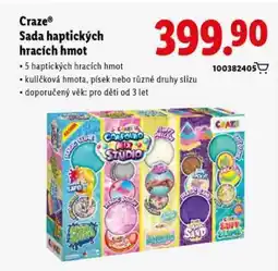 Lidl Craze Sada haptických hracích hmot nabídka