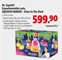 Lidl Dr. Squish Experimentální sada SQUISHY MAKER – Glow In The Dark nabídka