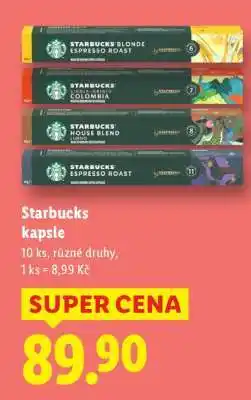 Lidl Starbucks kapsle nabídka