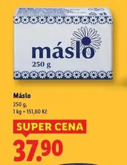 Lidl Máslo nabídka