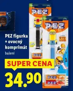 Lidl PEZ FIGURKA + OVOCNÝ KOMPRIMÁT nabídka