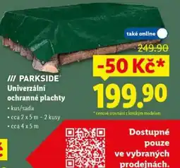 Lidl PARKSIDE Univerzální ochranné plachty nabídka