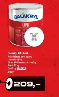 Uni Hobby Balakryl UNI Lesk nabídka