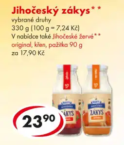 CBA Madeta Jihočeský zákys nabídka