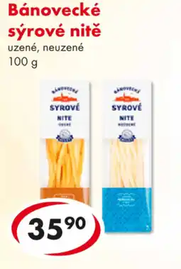 CBA Bánovecké sýrové nitě nabídka