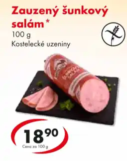 CBA Zauzený šunkový salám nabídka