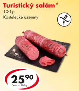 CBA Turistický salám nabídka