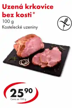 CBA Uzená krkovice bez kosti nabídka