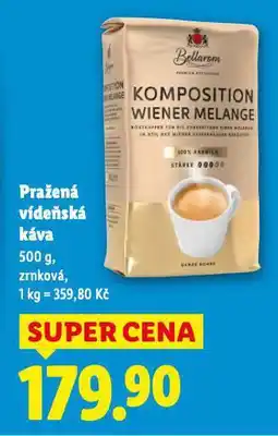 Lidl Pražená vídeňská káva nabídka