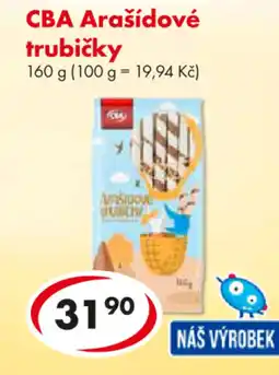 CBA CBA Arašídové trubičky nabídka