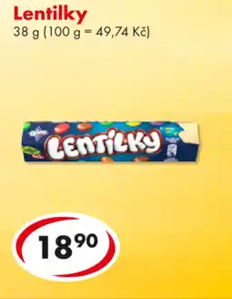 CBA Lentilky nabídka