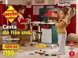 Lidl Lupilu dílenský ponk s nářadím nabídka