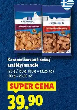 Lidl Karamelizované arašídy nabídka