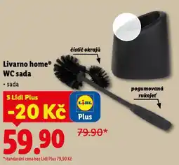 Lidl Livarno home wc sada nabídka
