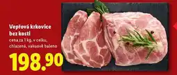 Lidl Vepřové krkovice bez kosti nabídka