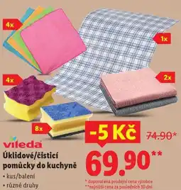 Lidl Úklidové/čistící pomůcky do kuchyně nabídka