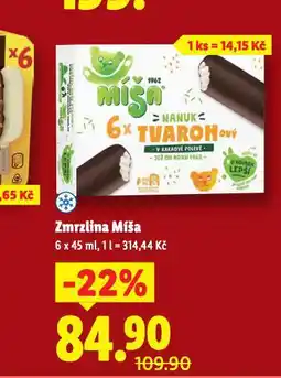 Lidl Zmrzlina míša nabídka
