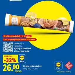 Lidl Rychlý slaný koláč z listového těsta nabídka