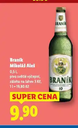 Lidl Pivo braník nabídka