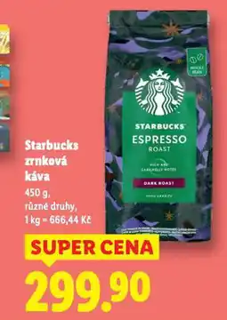 Lidl Starbucks káva nabídka