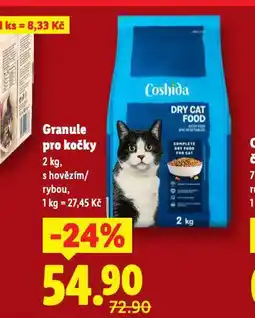 Lidl Granule pro kočky nabídka