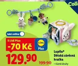 Lidl Lupilu dětská závěsná hračka nabídka