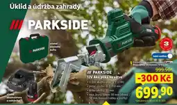 Lidl Parkside aku pilka na větve nabídka