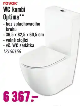 Hornbach WC kombi Optima nabídka