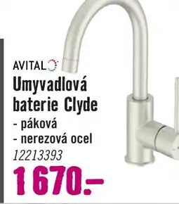 Hornbach Umyvadlová baterie Clyde nabídka